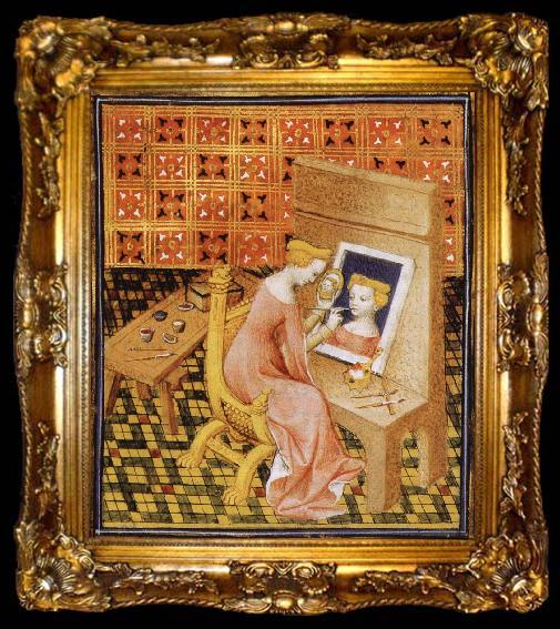 framed  unknow artist Marcia, from G. Boccaccio De Claris mulieribus, ta009-2